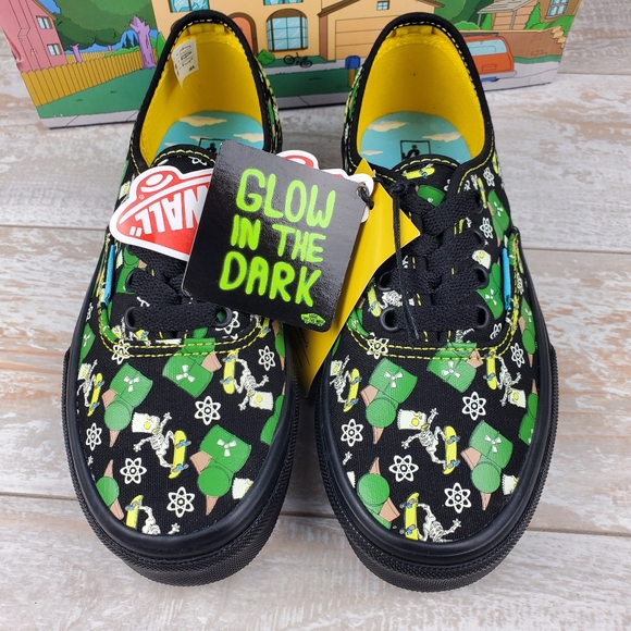 Vans X Simpsons Authentic Glow Bart - Picture 6 of 8